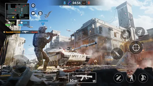 Gameplay screenshot 2 from Gun Strike Online - Adventure game