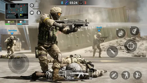 Gameplay screenshot 3 from Gun Strike Online - Adventure game